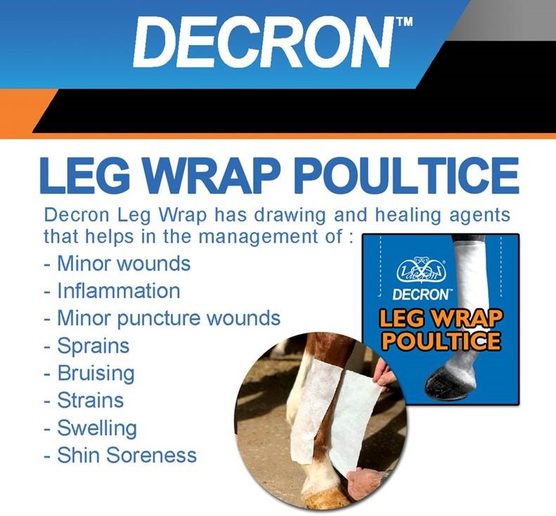 DECRON LEG WRAP POULTICE