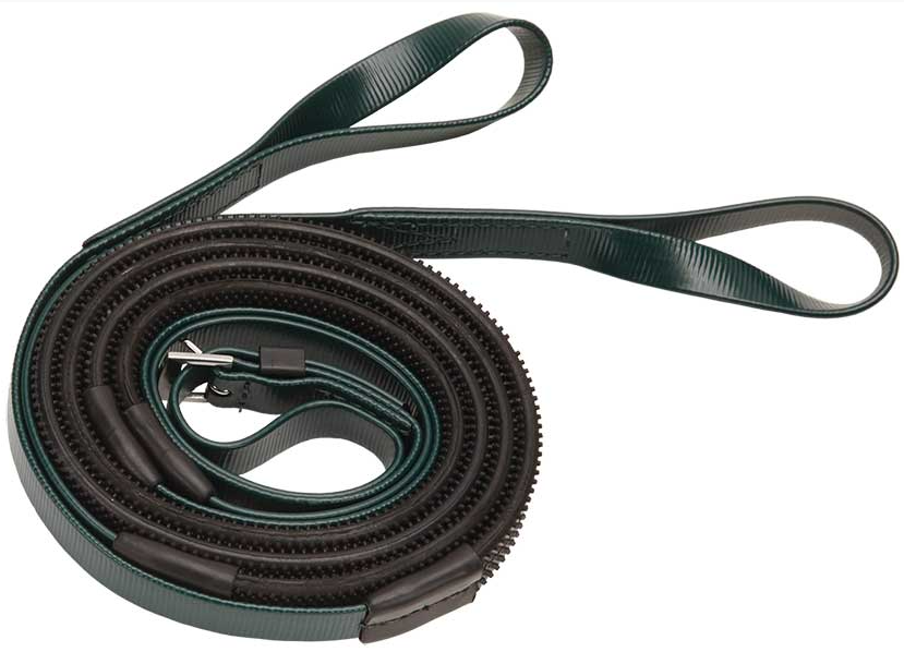 Zilco Race Reins With Black Rubber 16mm